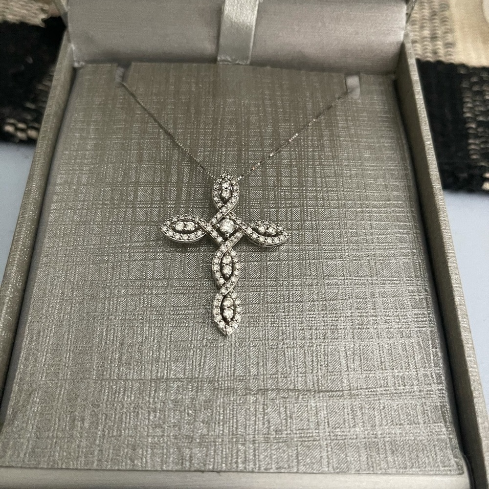 Diamond Cross Necklace